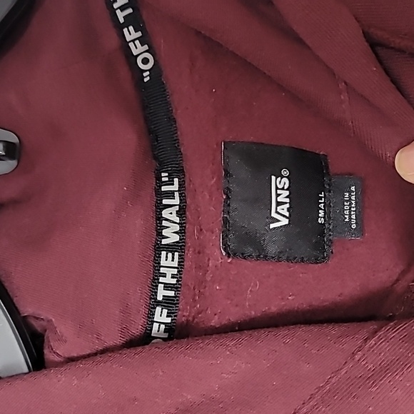 Vans Maroon Hoodie - Picture 4 of 14